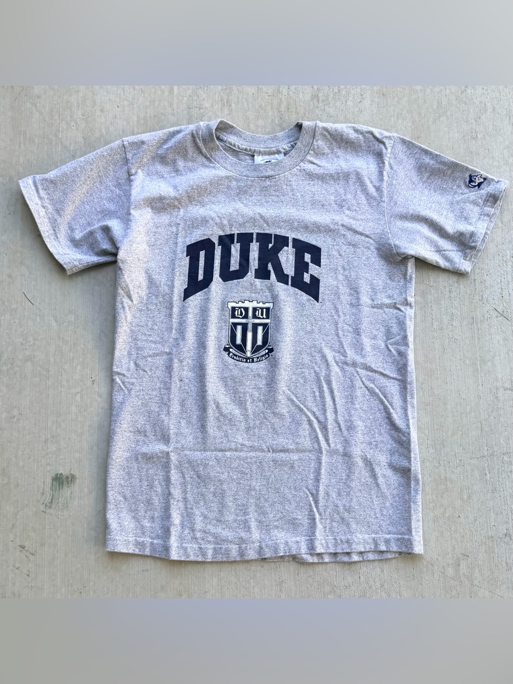 Vintage Duke University T Shirt 90s Single Stitch Spell Out College